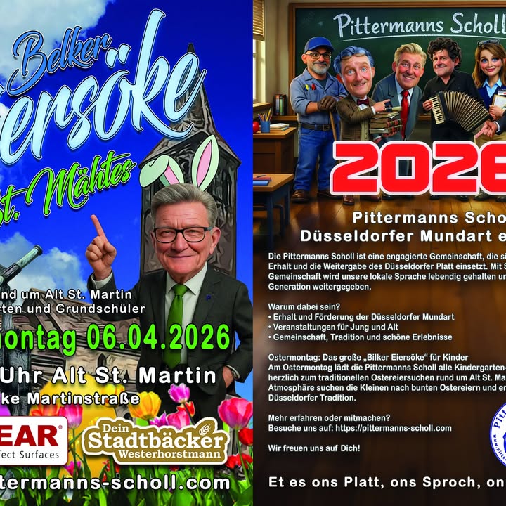 Kommt vorbei der Ostereier freut sich schon auf euch